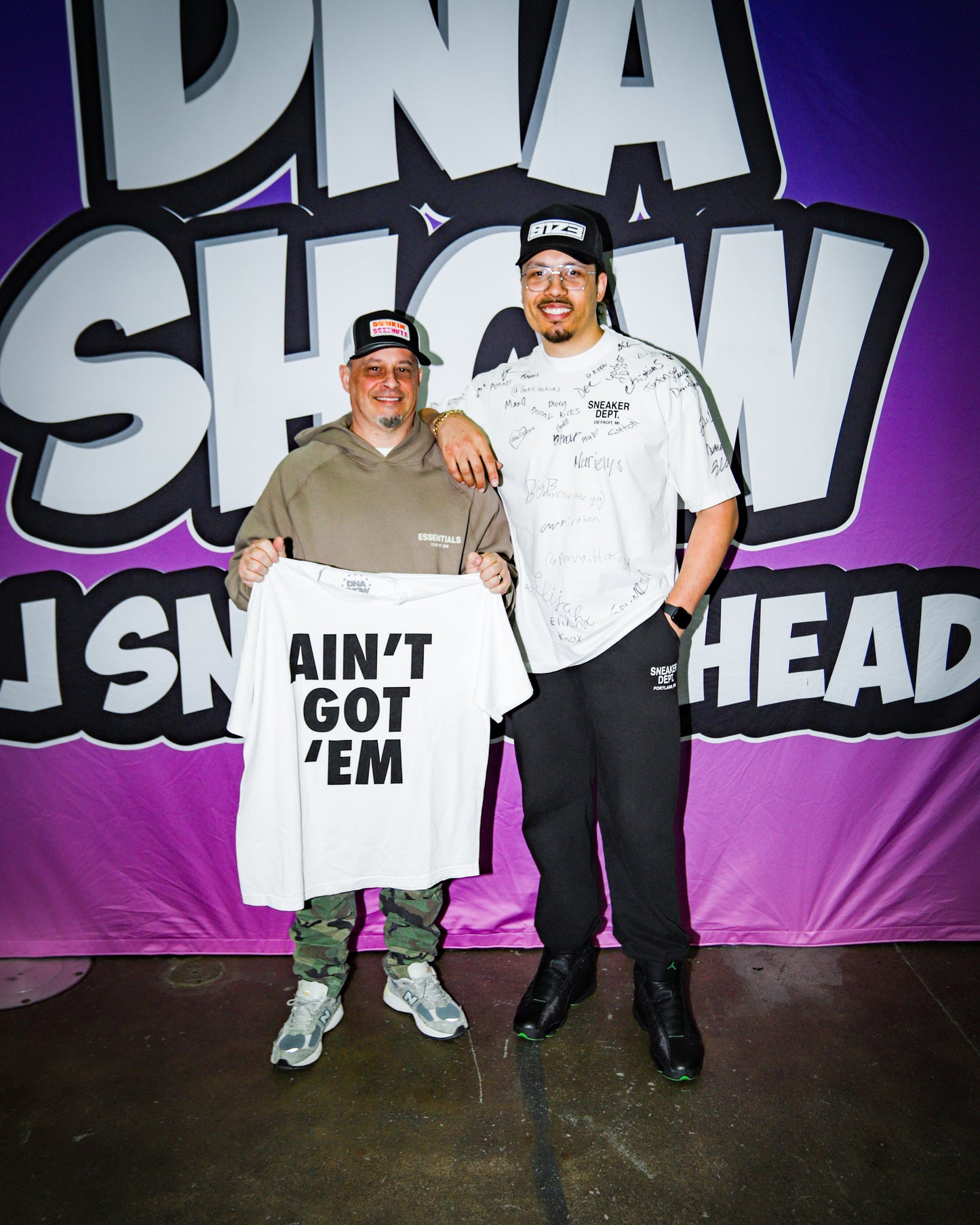 AIN'T GOT 'EM - WHITE TEE