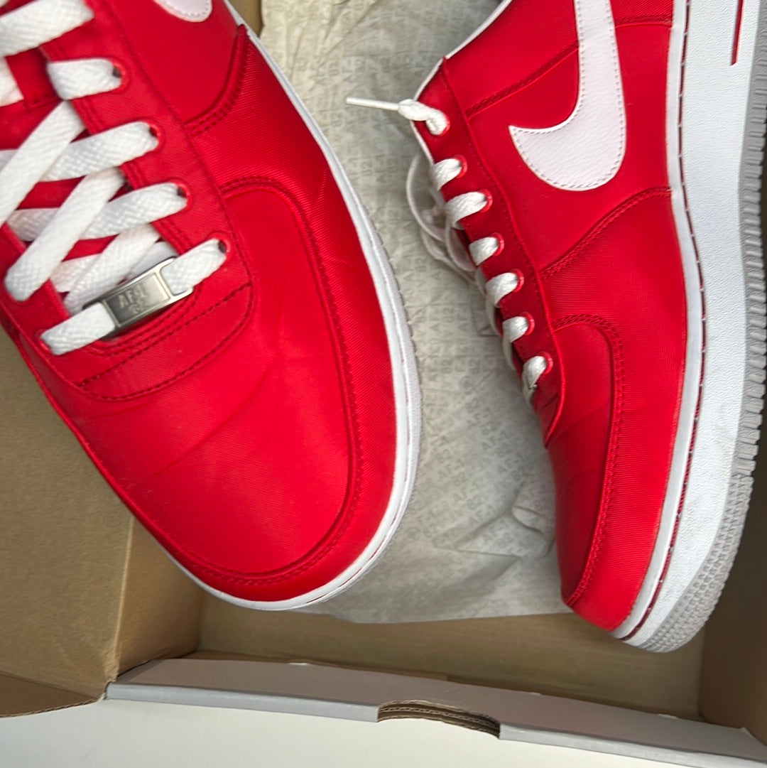 Nike Air Force 1 Red Canvas