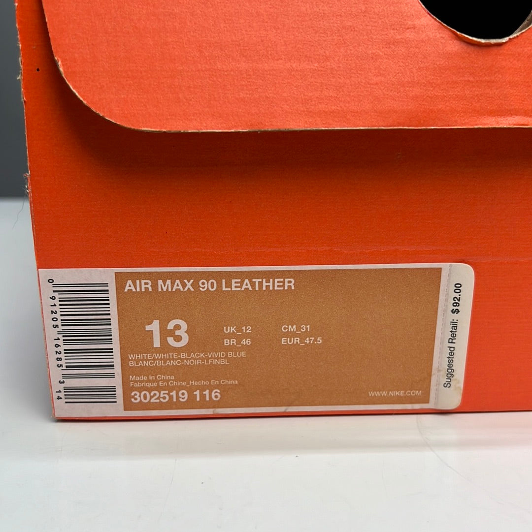 Air Max 90 Leather Vivid Blue