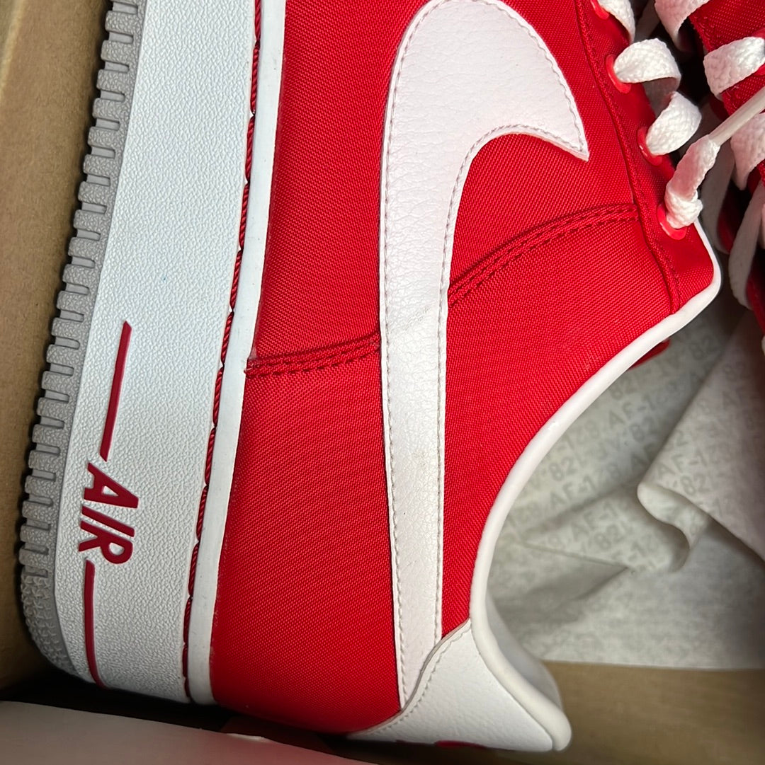 Nike Air Force 1 Red Canvas