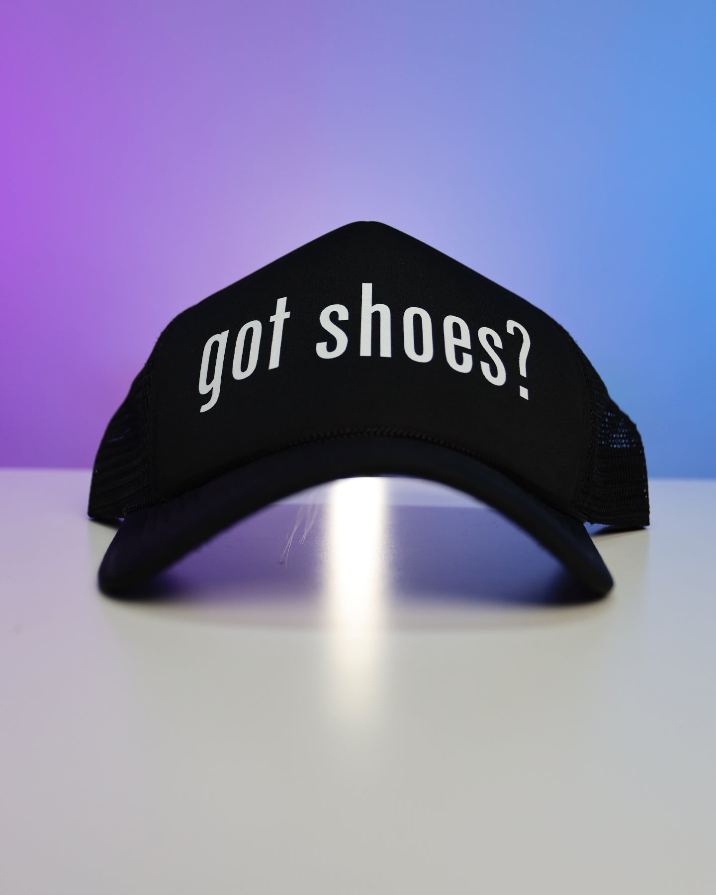 GOT SHOES? TRUCKER - BLACK