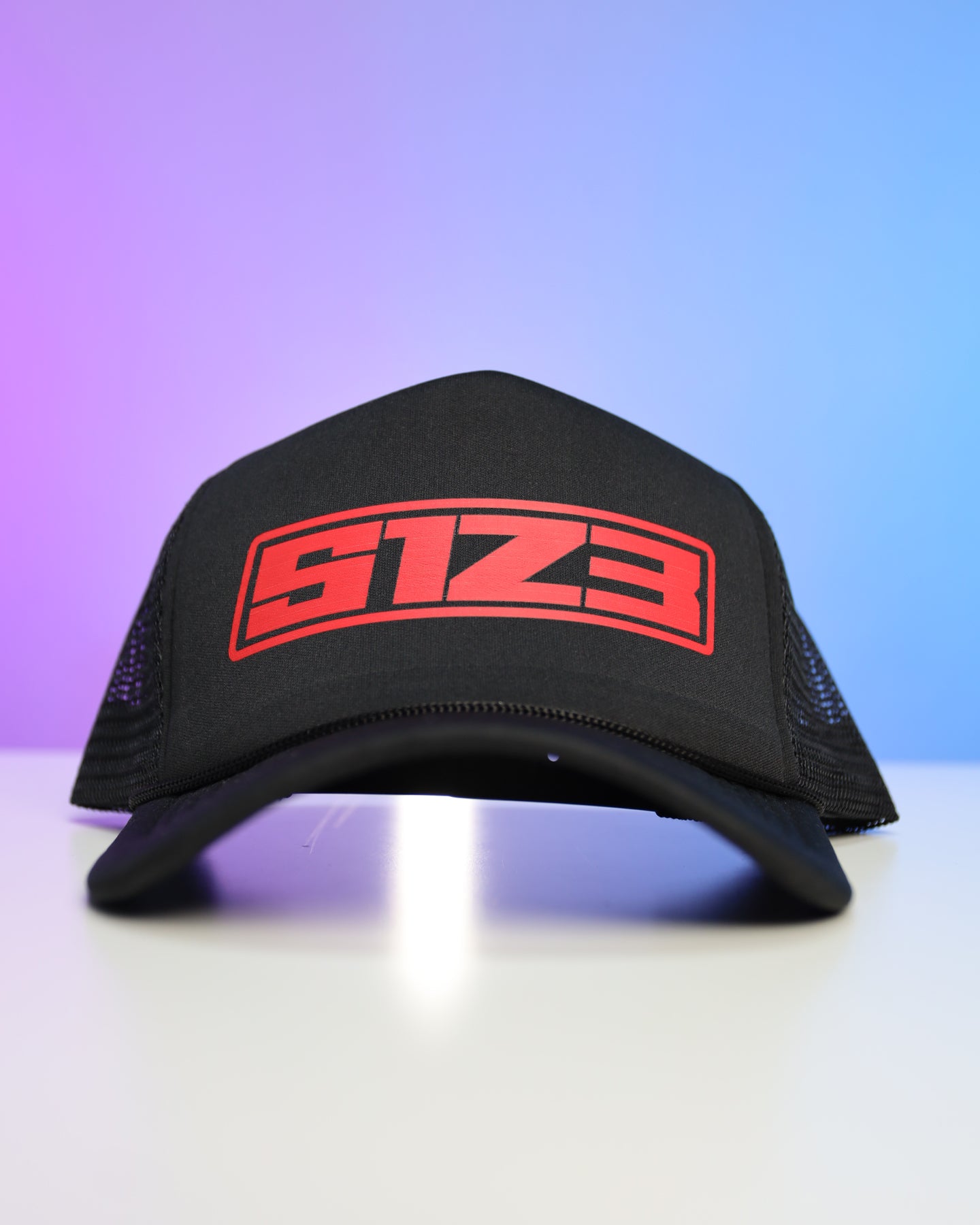 S1Z3 TRUCKER - BLACK/RED