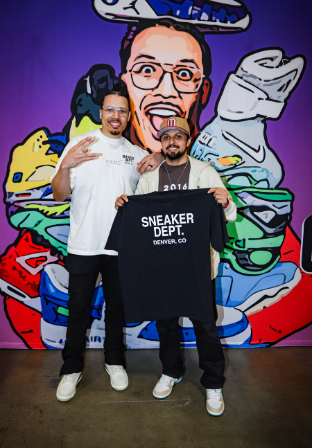 SNEAKER DEPT. DENVER - BLACK TEE