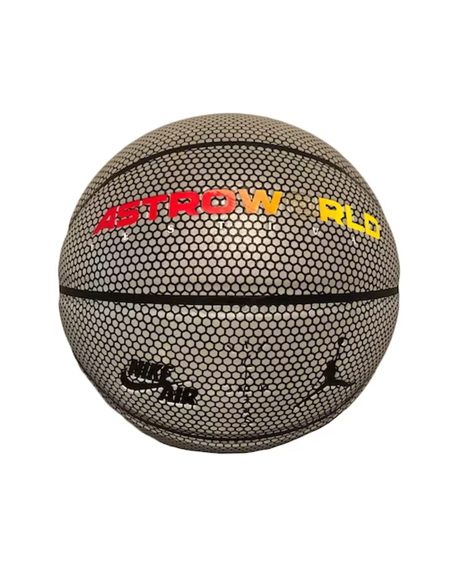 TRAVIS SCOTT PROMO BASKETBALL Silver Reflective