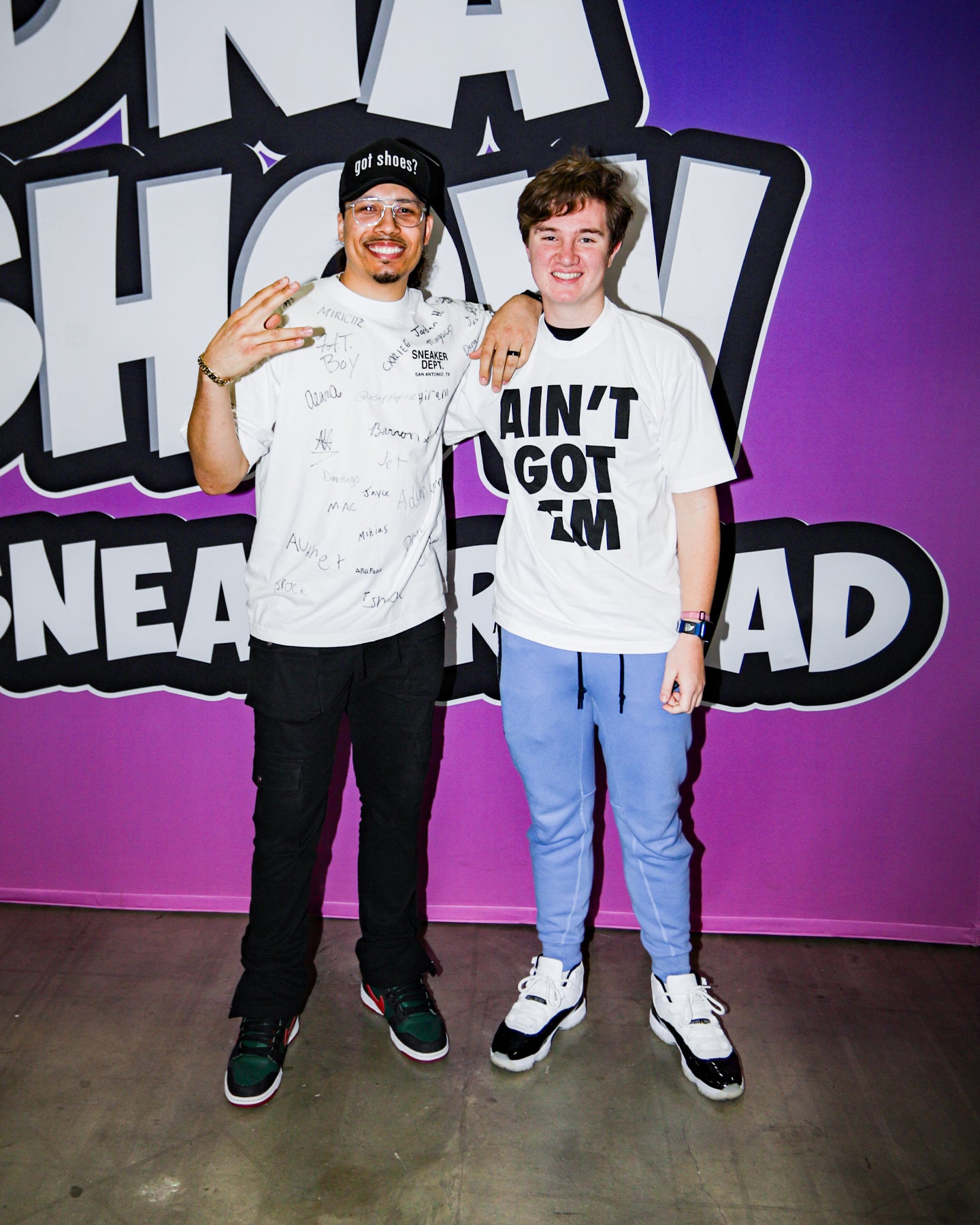 AIN'T GOT 'EM - WHITE TEE
