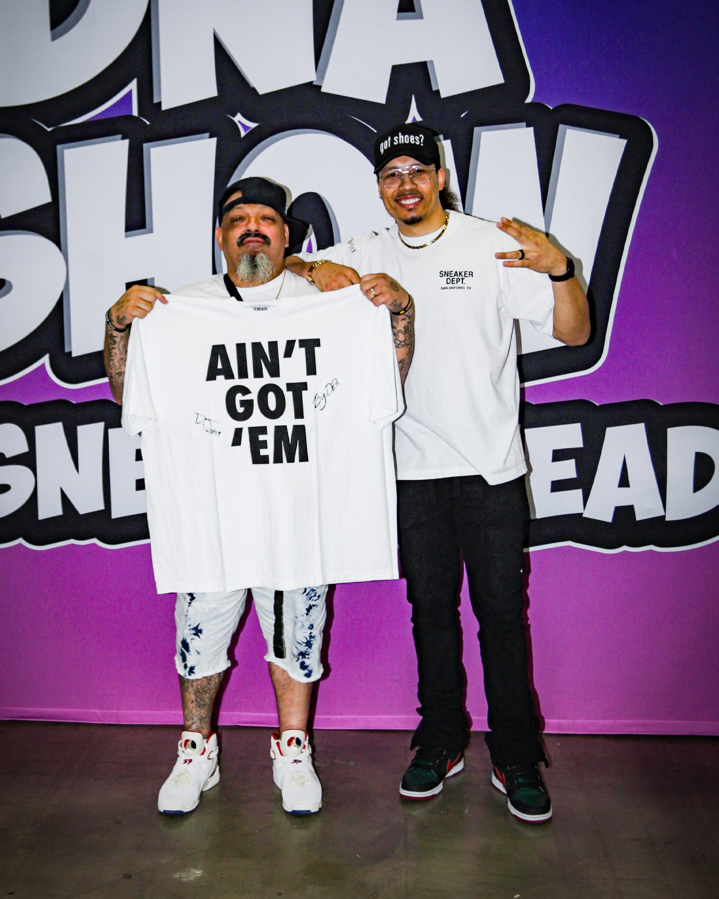 AIN'T GOT 'EM - WHITE TEE