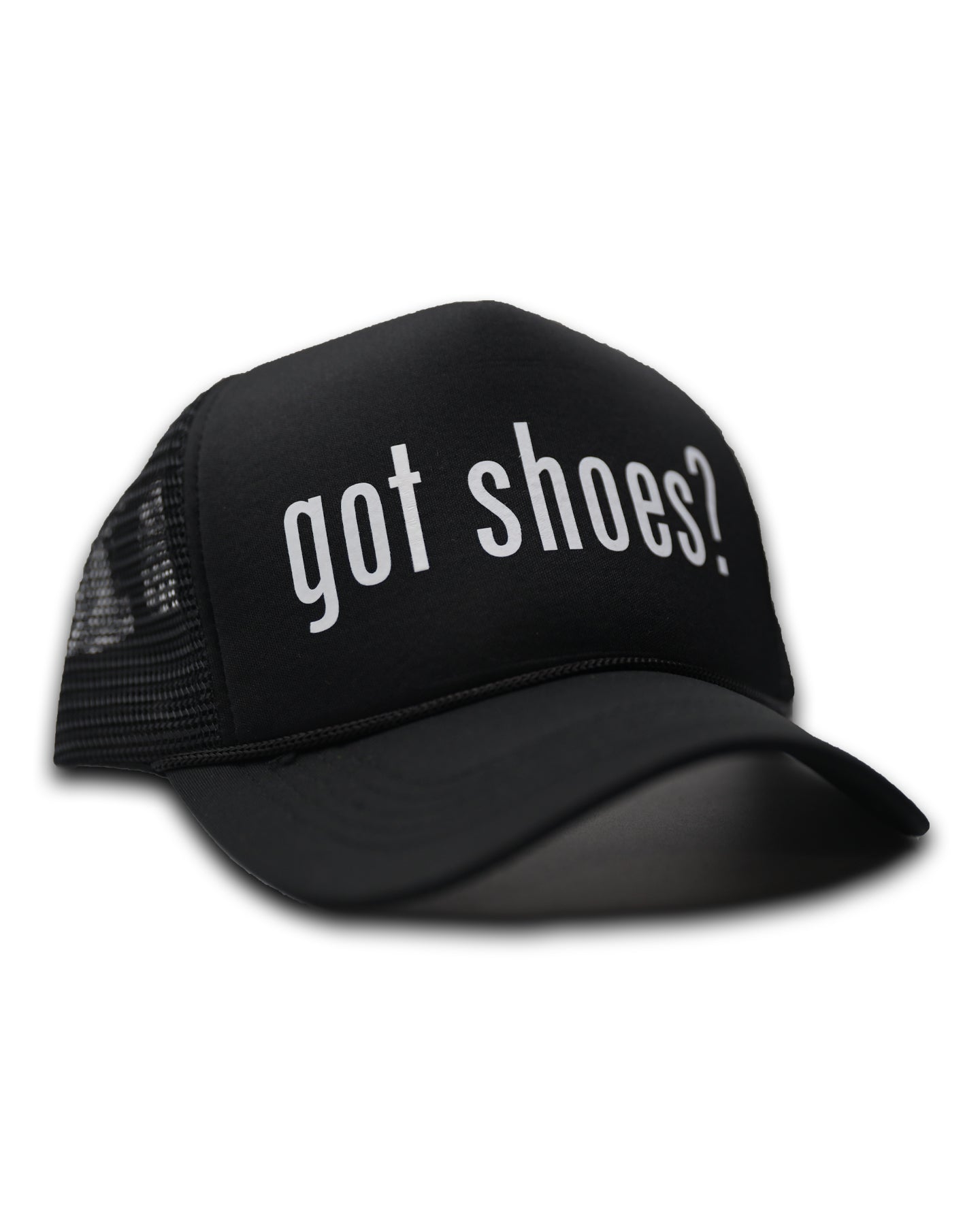 GOT SHOES? TRUCKER - BLACK