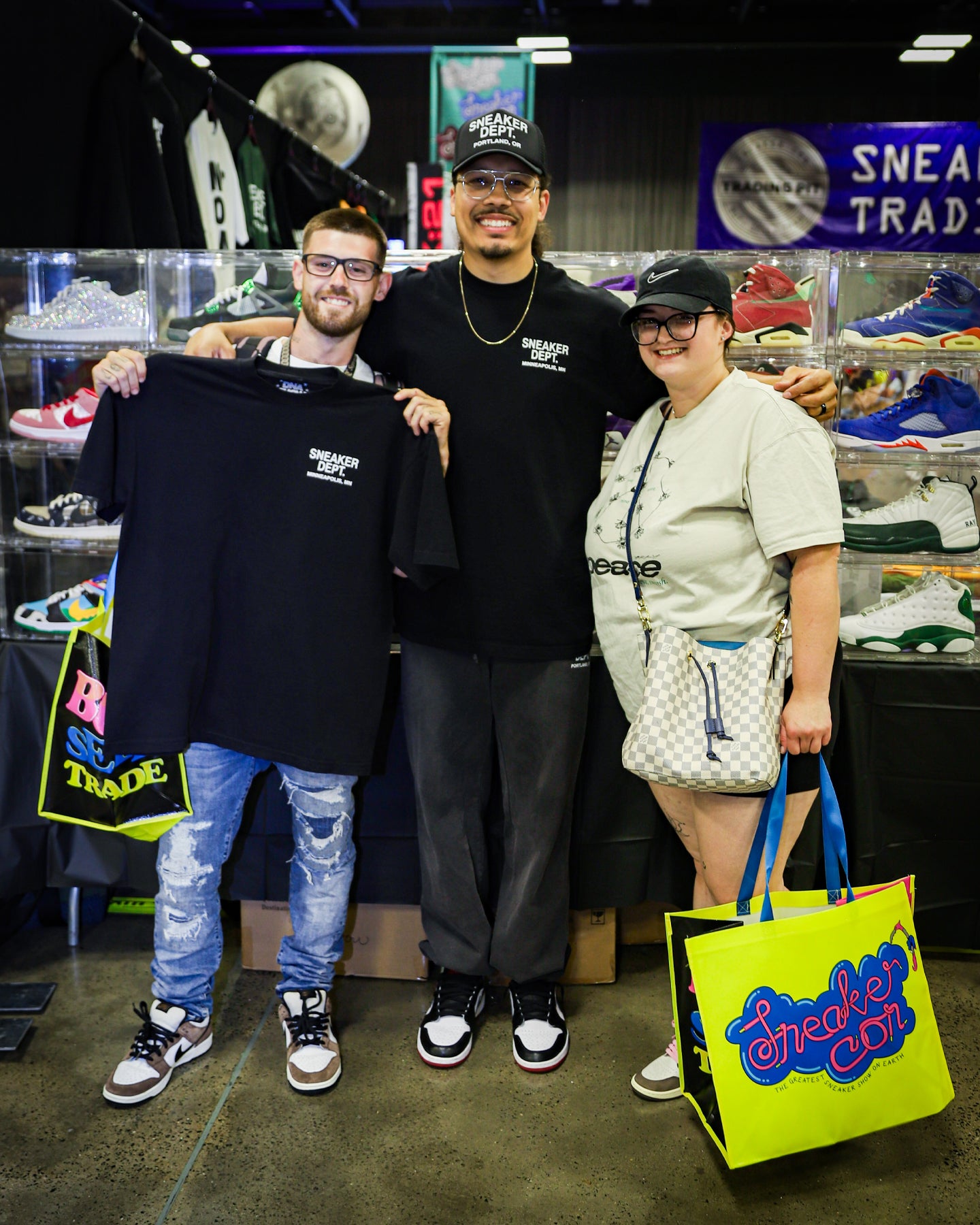 SNEAKER DEPT. MINNEAPOLIS - BLACK TEE
