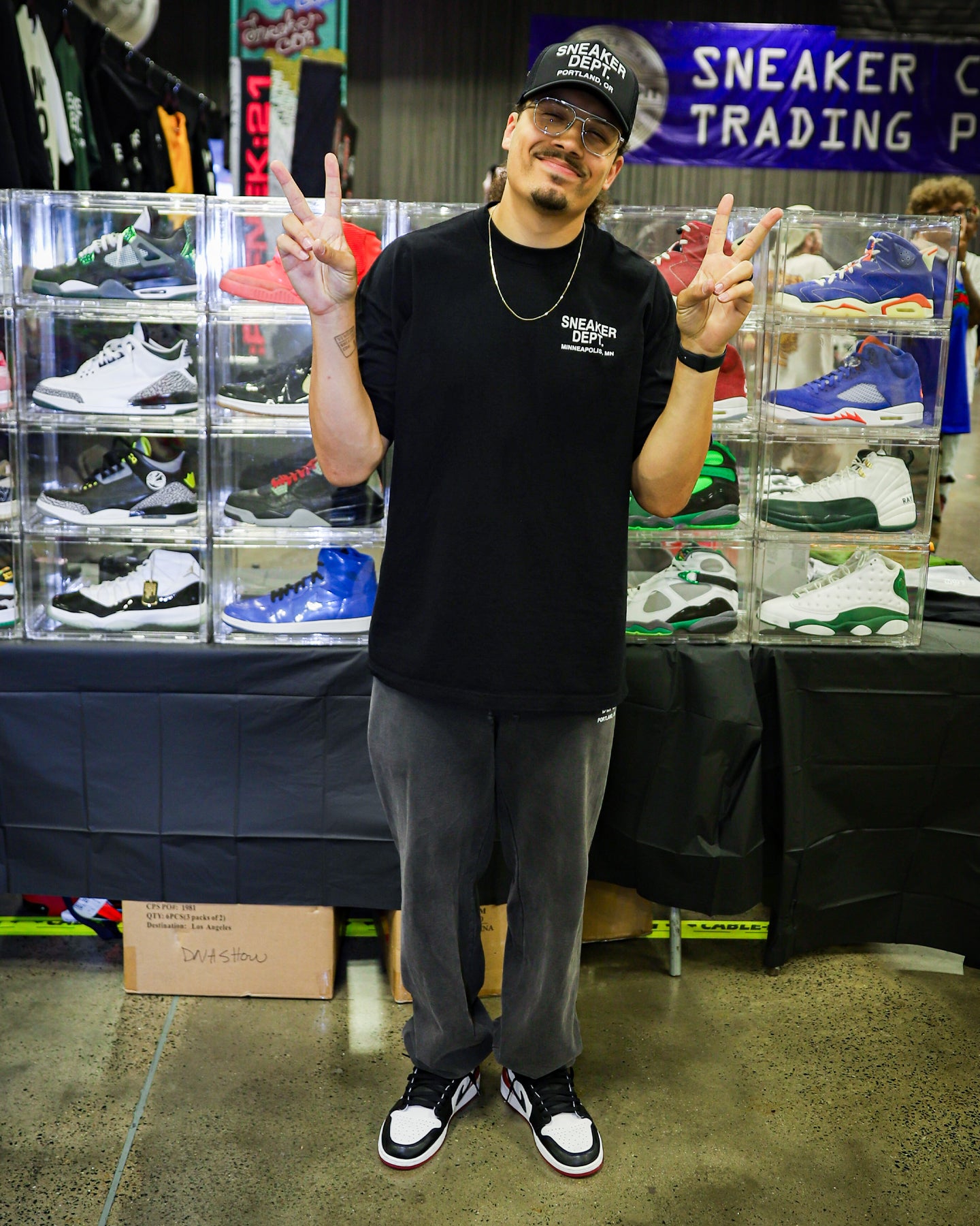 SNEAKER DEPT. MINNEAPOLIS - BLACK TEE