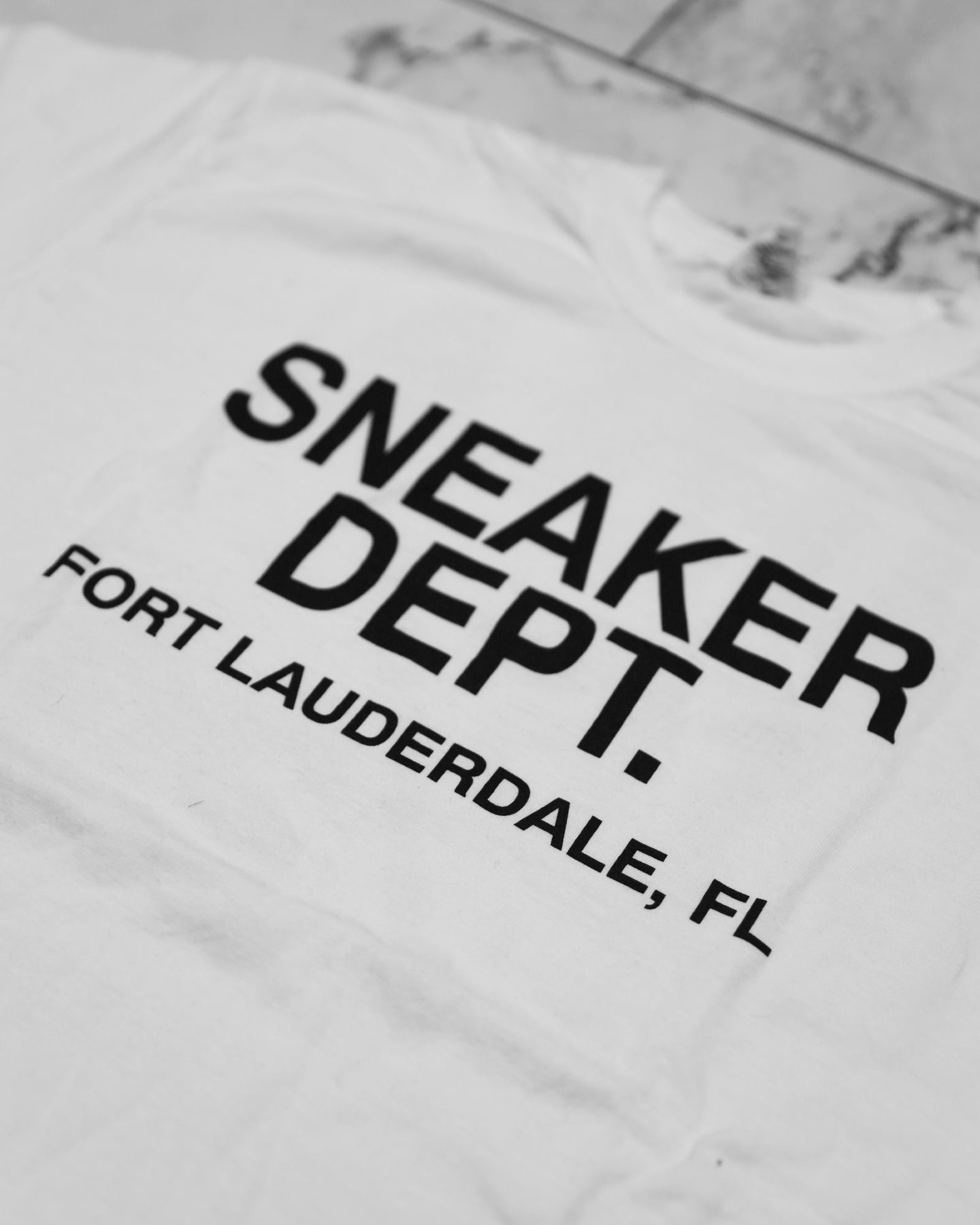 SNEAKER DEPT. FORT LAUDERDALE - WHITE TEE (1 of 23)