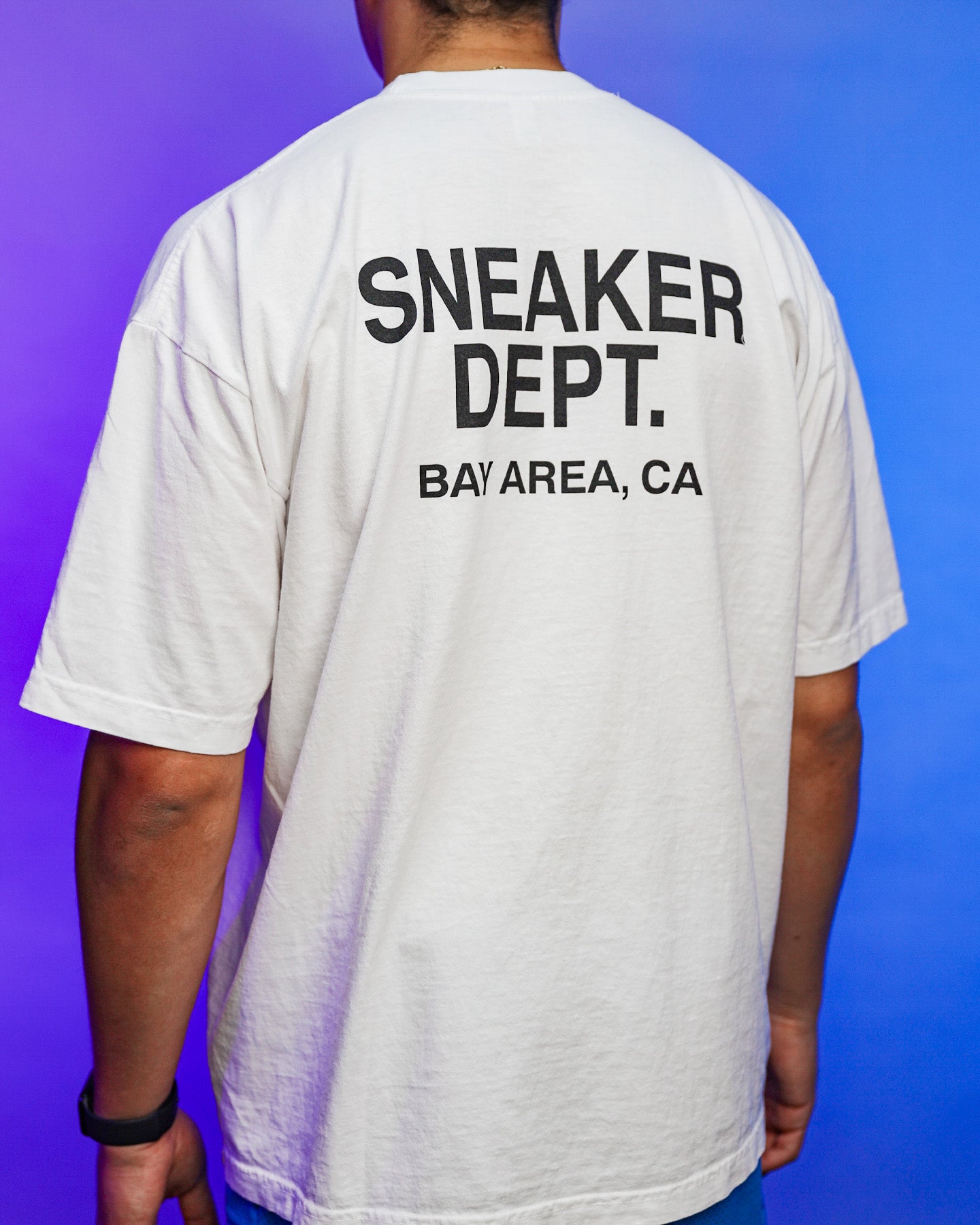 SNEAKER DEPT. BAY AREA - WHITE TEE
