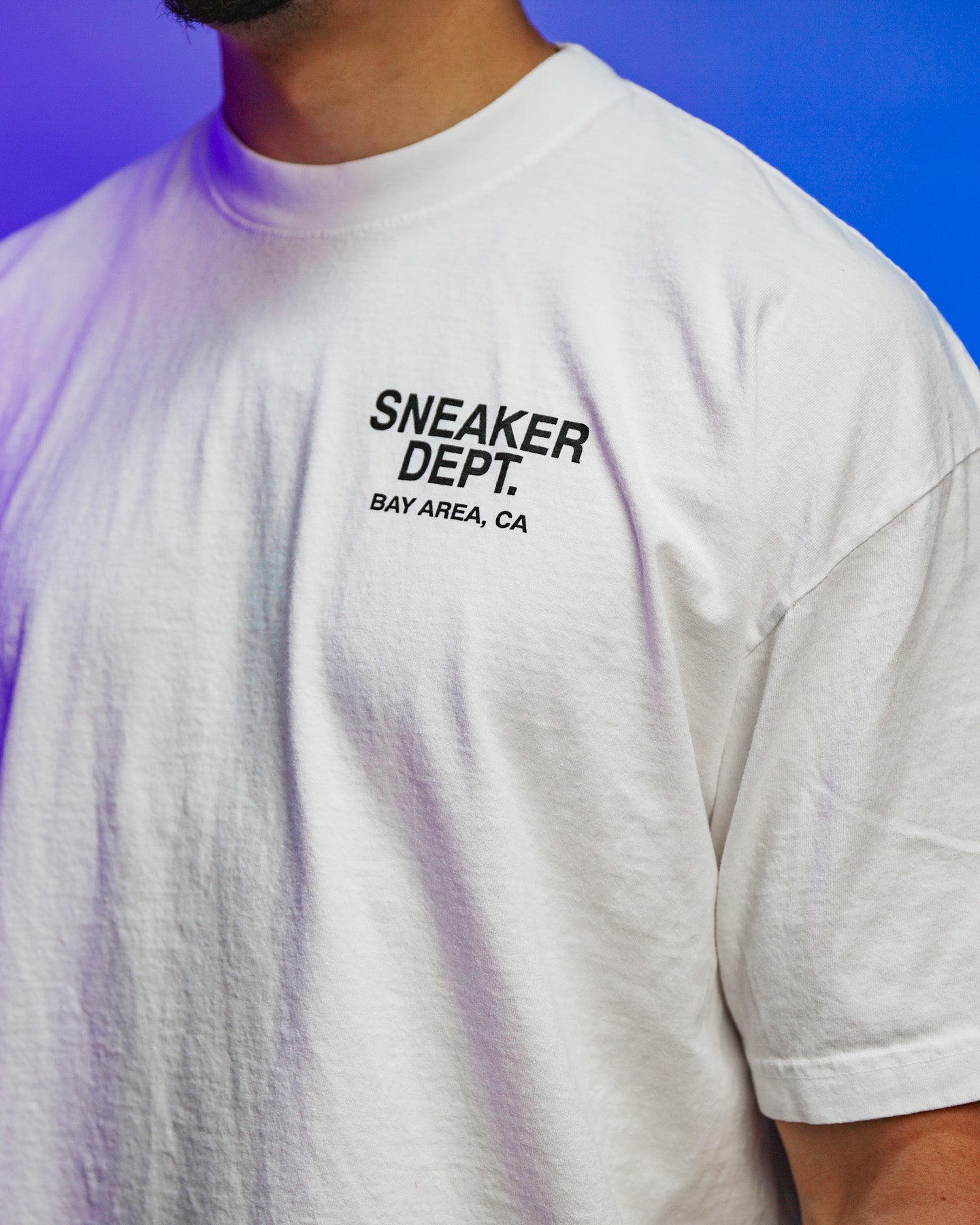 SNEAKER DEPT. BAY AREA - WHITE TEE