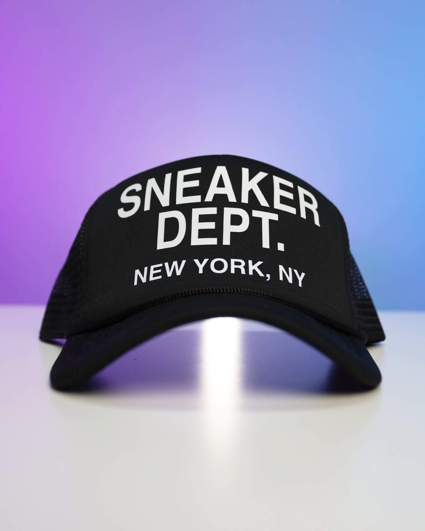 SNEAKER DEPT. TRUCKER NY - BLACK