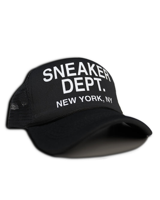 SNEAKER DEPT. TRUCKER NY - BLACK