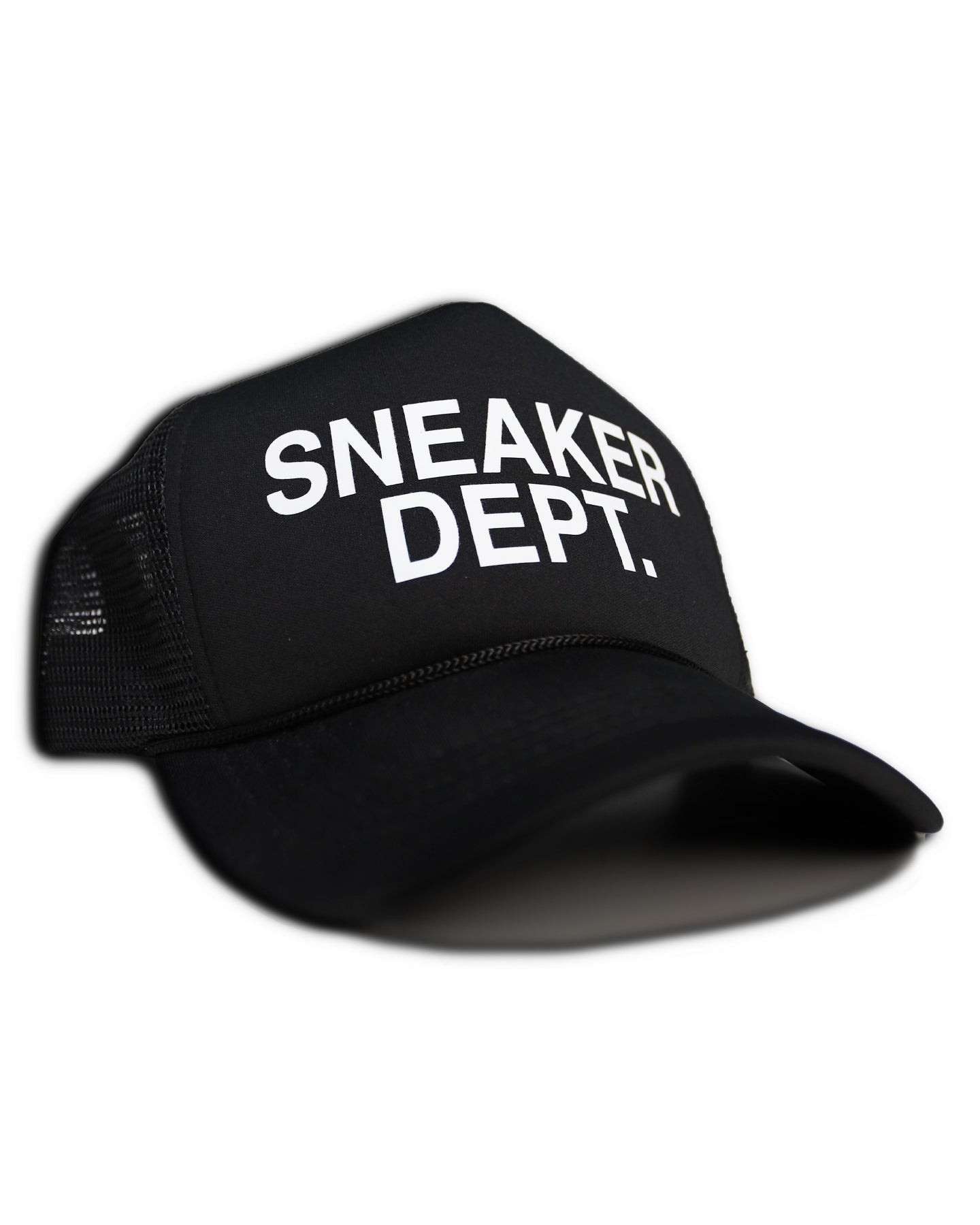 SNEAKER DEPT. TRUCKER - BLACK