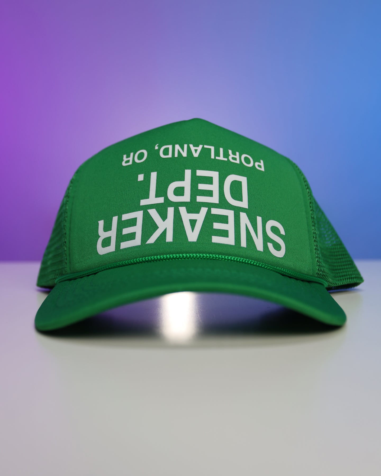 SNEAKER DEPT. TRUCKER PDX - GREEN
