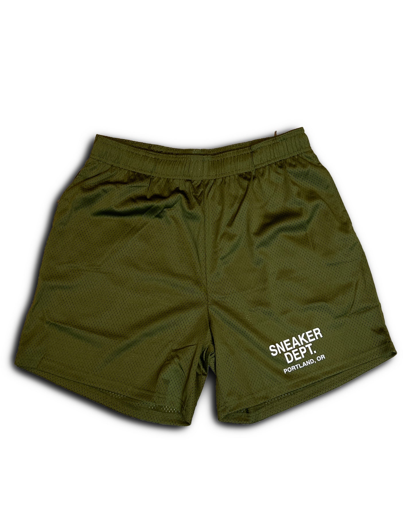 SNEAKER DEPT. SHORTS - OLIVE