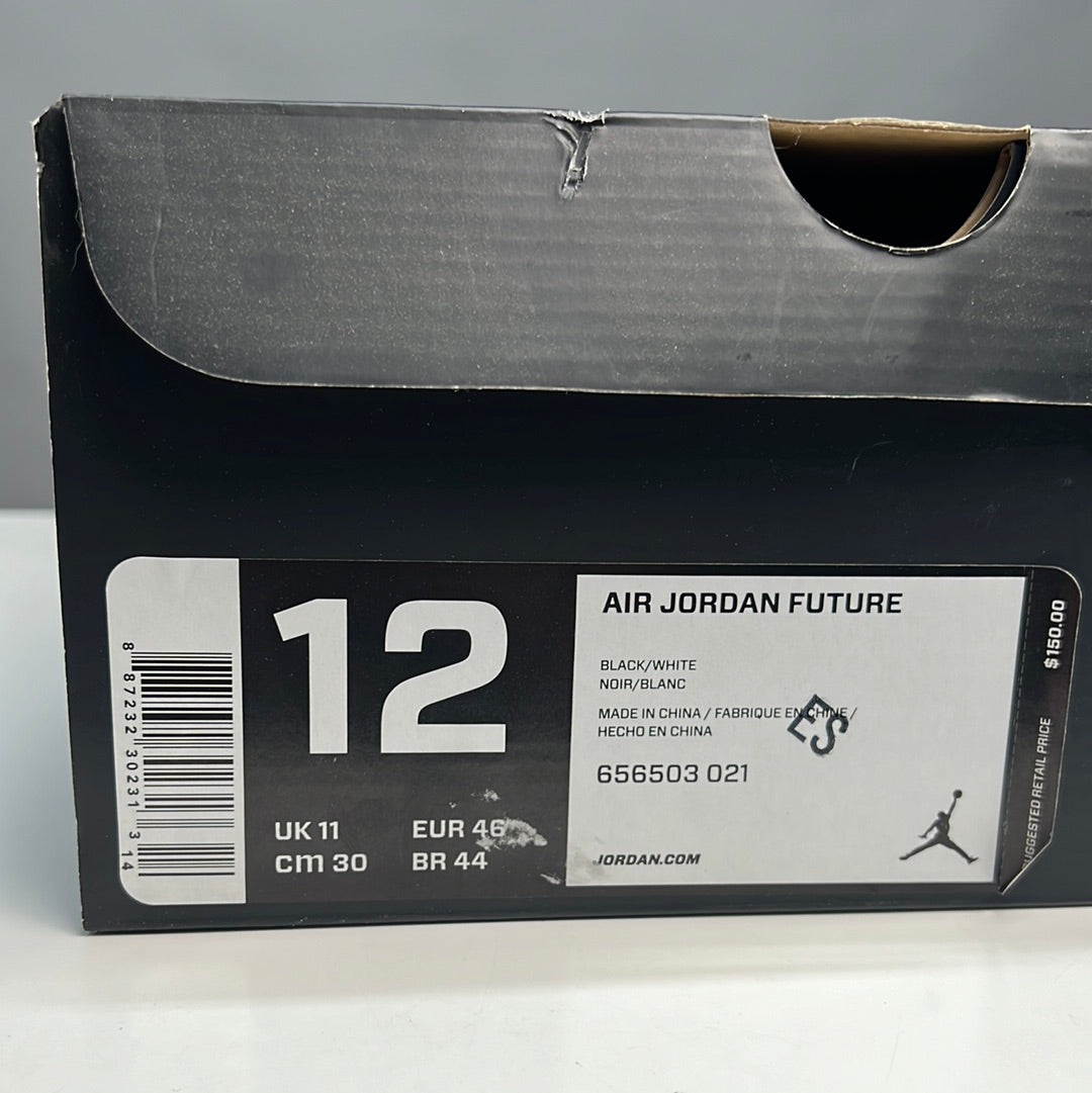 Jordan future outlet noir et blanc