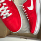 Nike Air Force 1 Red Canvas