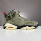 Air Jordan 6 Travis Scott Olive