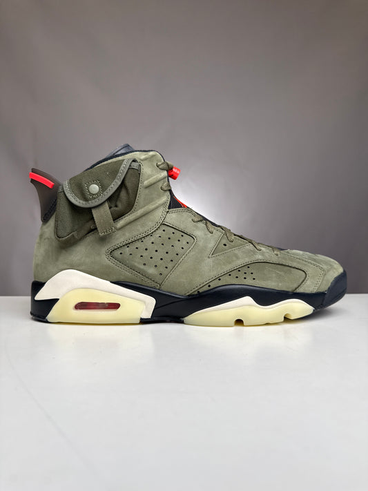 Air Jordan 6 Travis Scott Olive