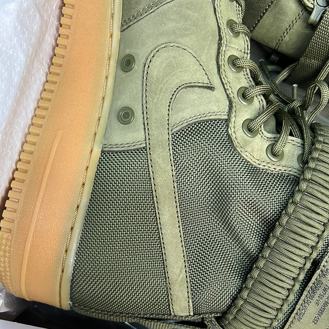 Faded Olive Green Nike Af1 Special Force Nike Air Force SF Olive