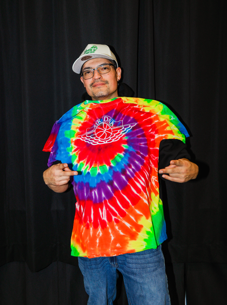AIR DNA TIE DYE TEE