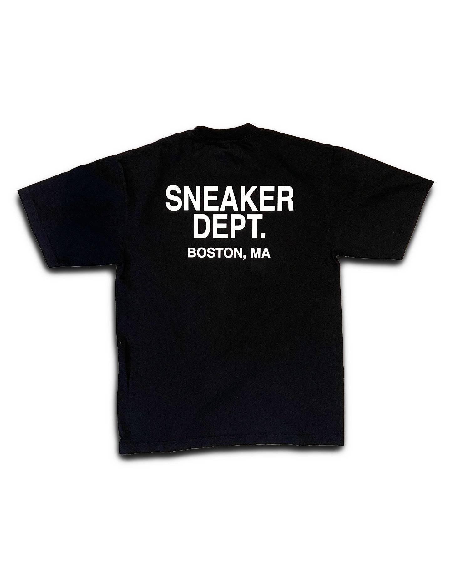 SNEAKER DEPT. BOSTON - BLACK TEE