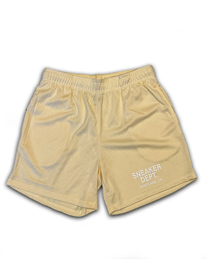 SNEAKER DEPT. SHORTS - CREAM