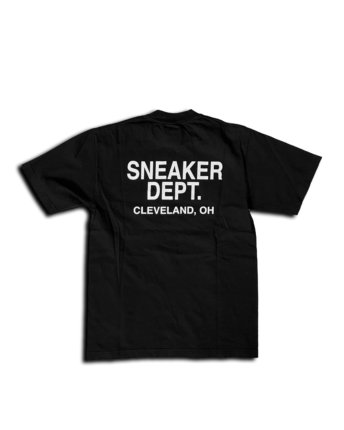 SNEAKER DEPT. CLEVELAND - BLACK TEE