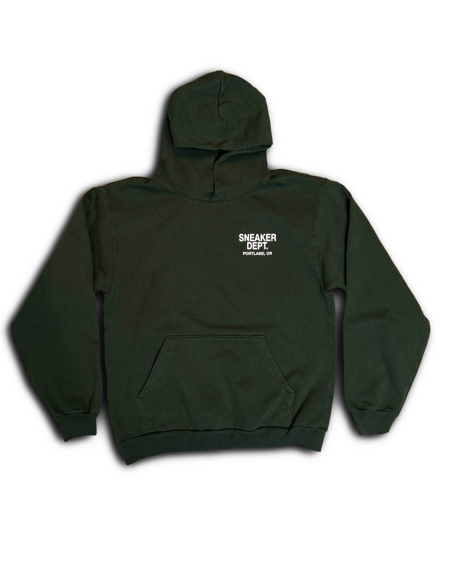 SNEAKER DEPT. PORTLAND - GREEN HOODIE