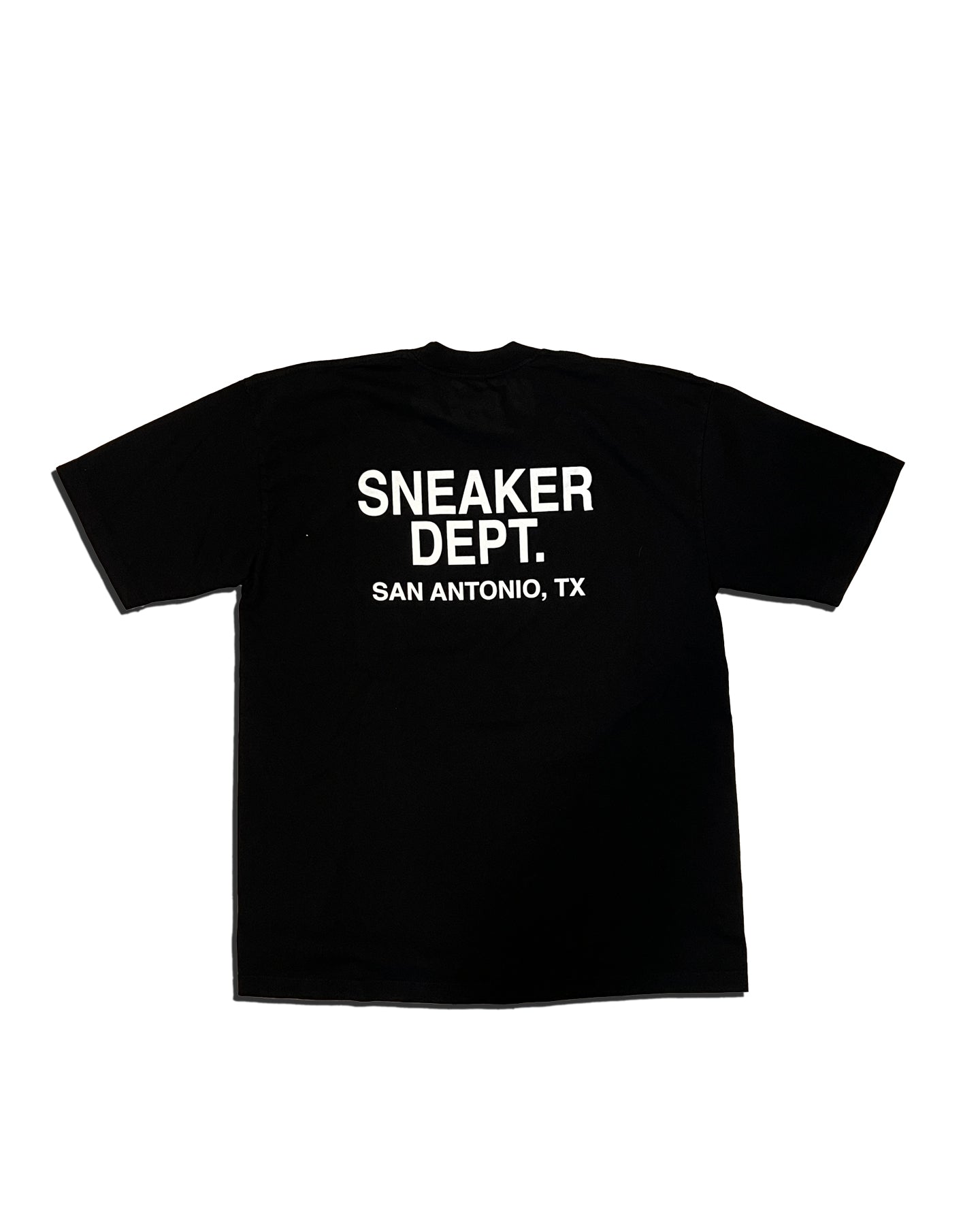 SNEAKER DEPT. SAN ANTONIO - BLACK TEE
