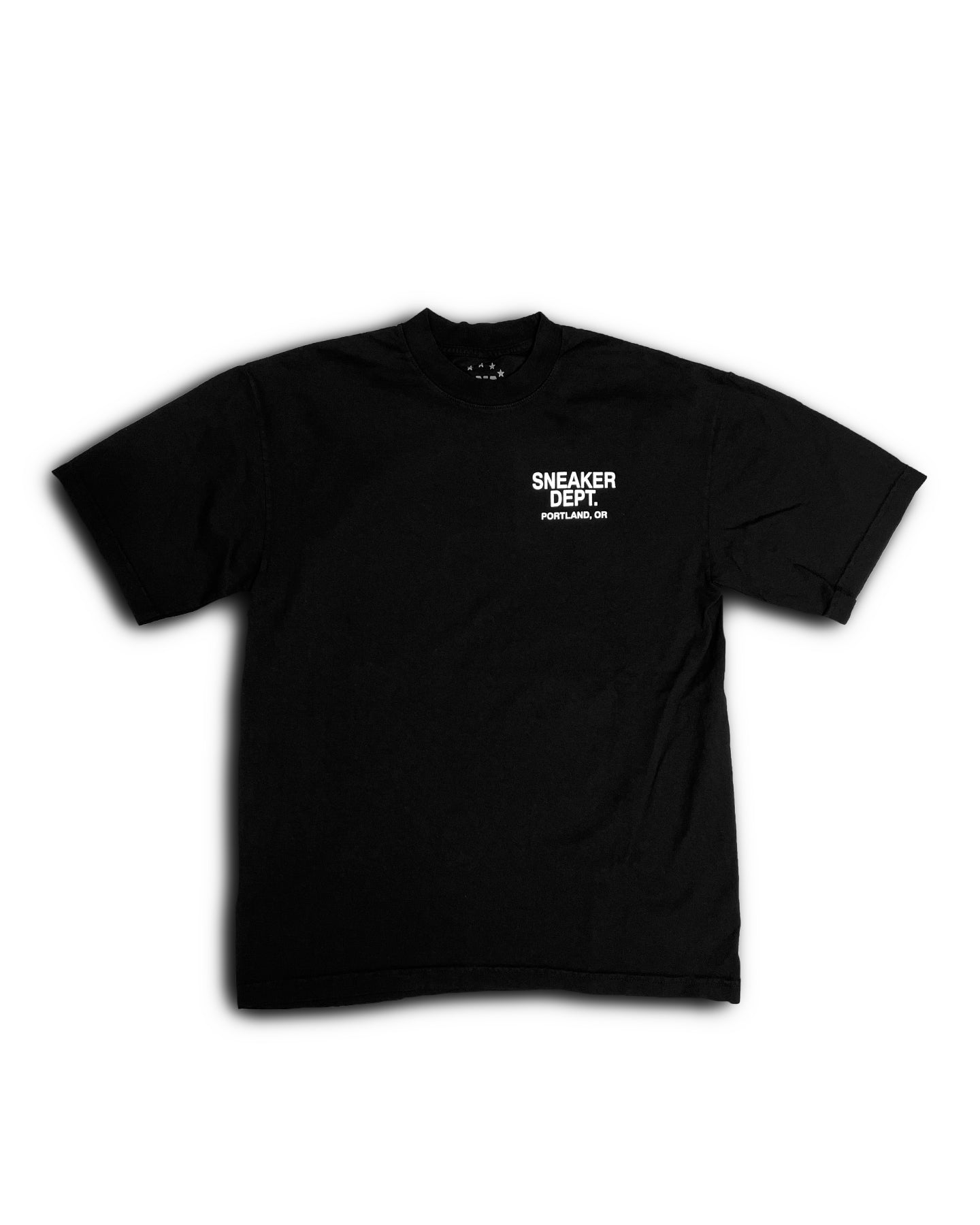 SNEAKER DEPT. PORTLAND - BLACK TEE – DNA SHOW